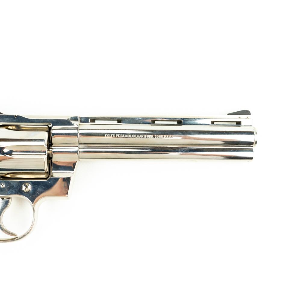 Colt Nickel Python 357mag 6" Revolver V34339