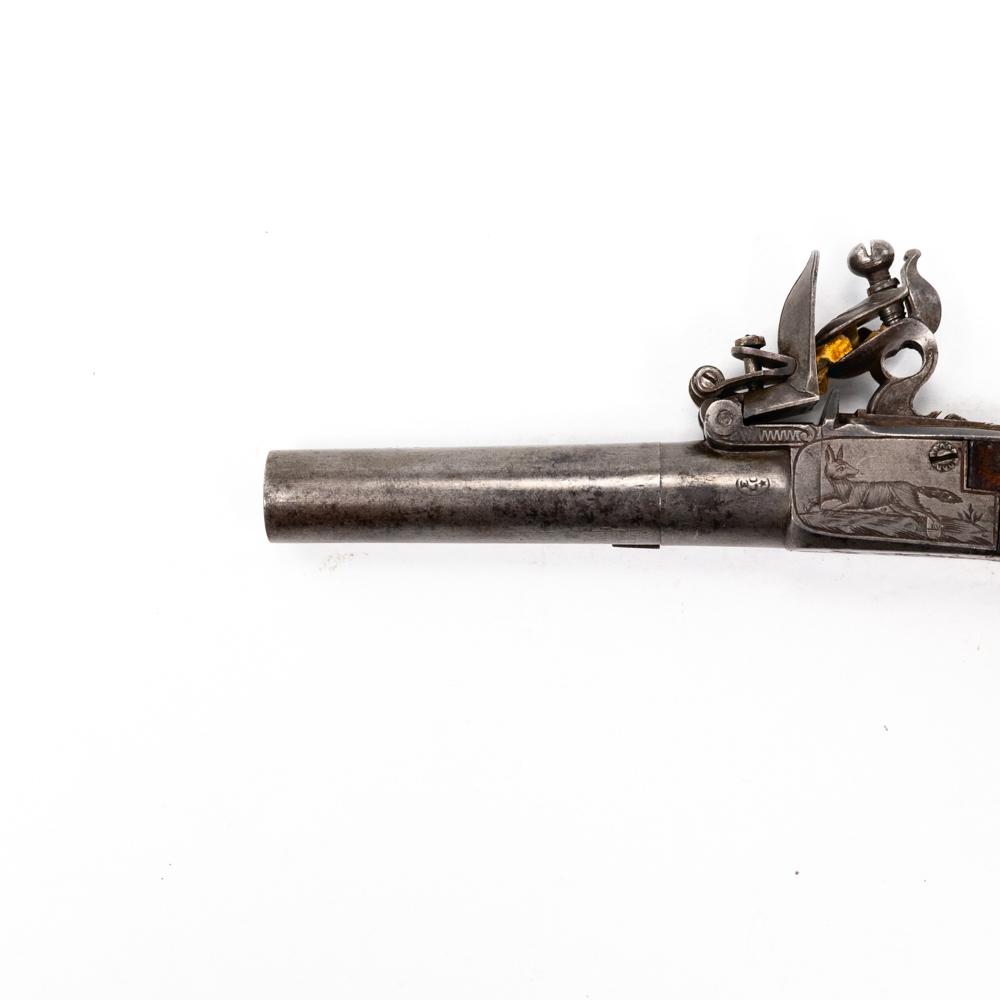 Belgian Flintlock .50cal Pocket Pistol (C) nsn