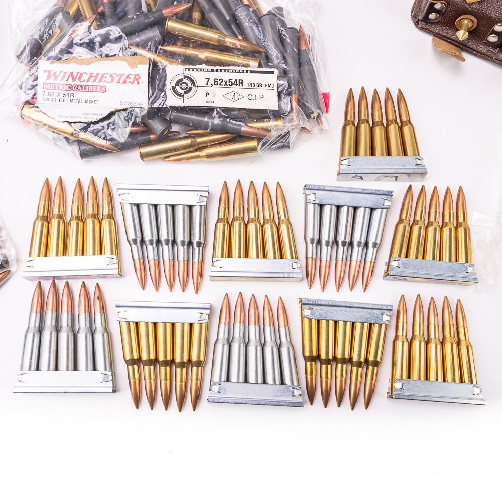 280rds of 7.62x54R & 200rds 7.62x39 Ammunition