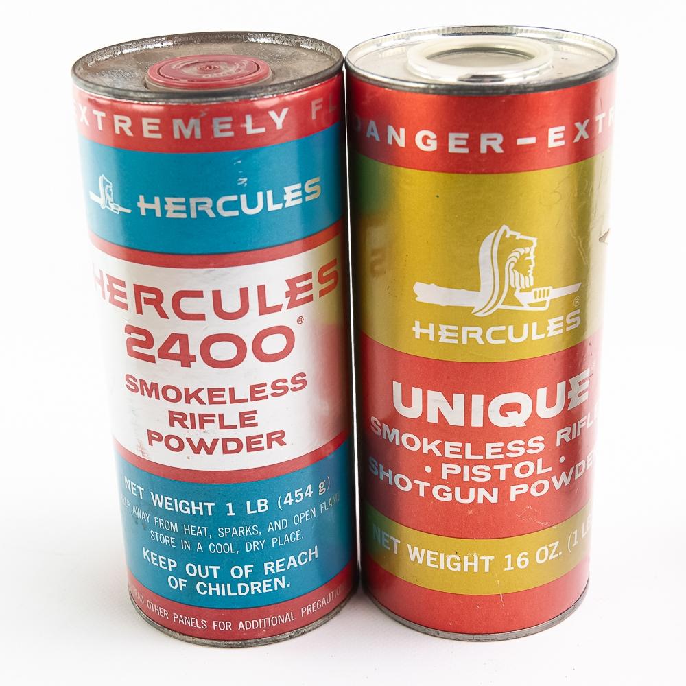 Hodgdon & Hercules Gun Powder