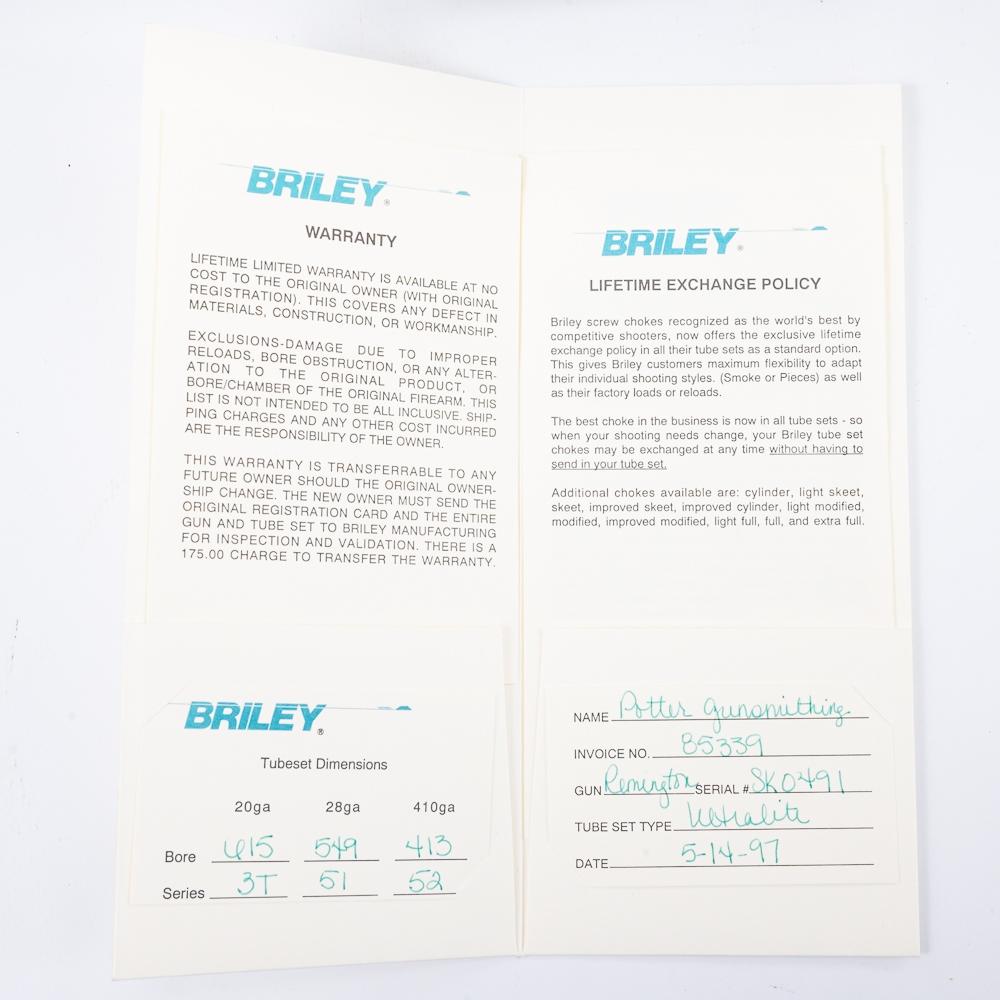 Briley Ultra-lite Conversion Tube Set 20/28/410