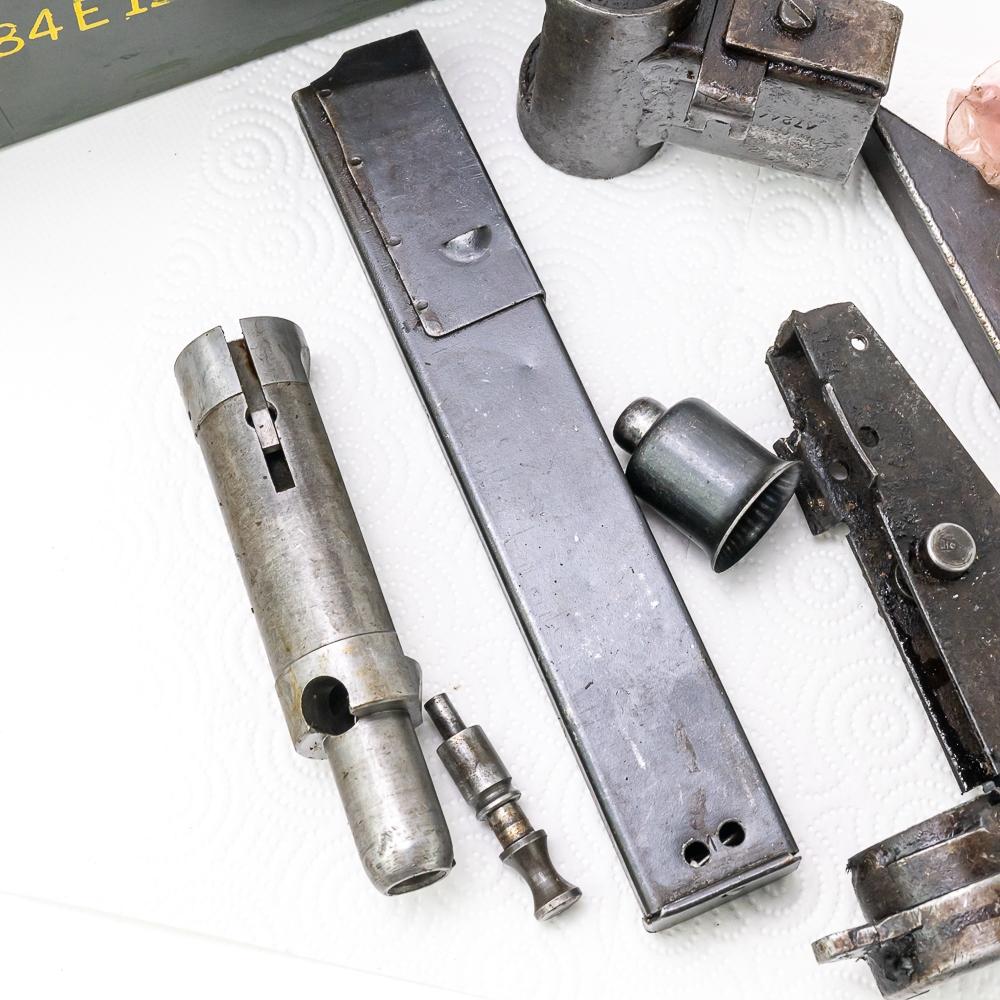 Incomplete Sten Gun 9mm Parts Kit