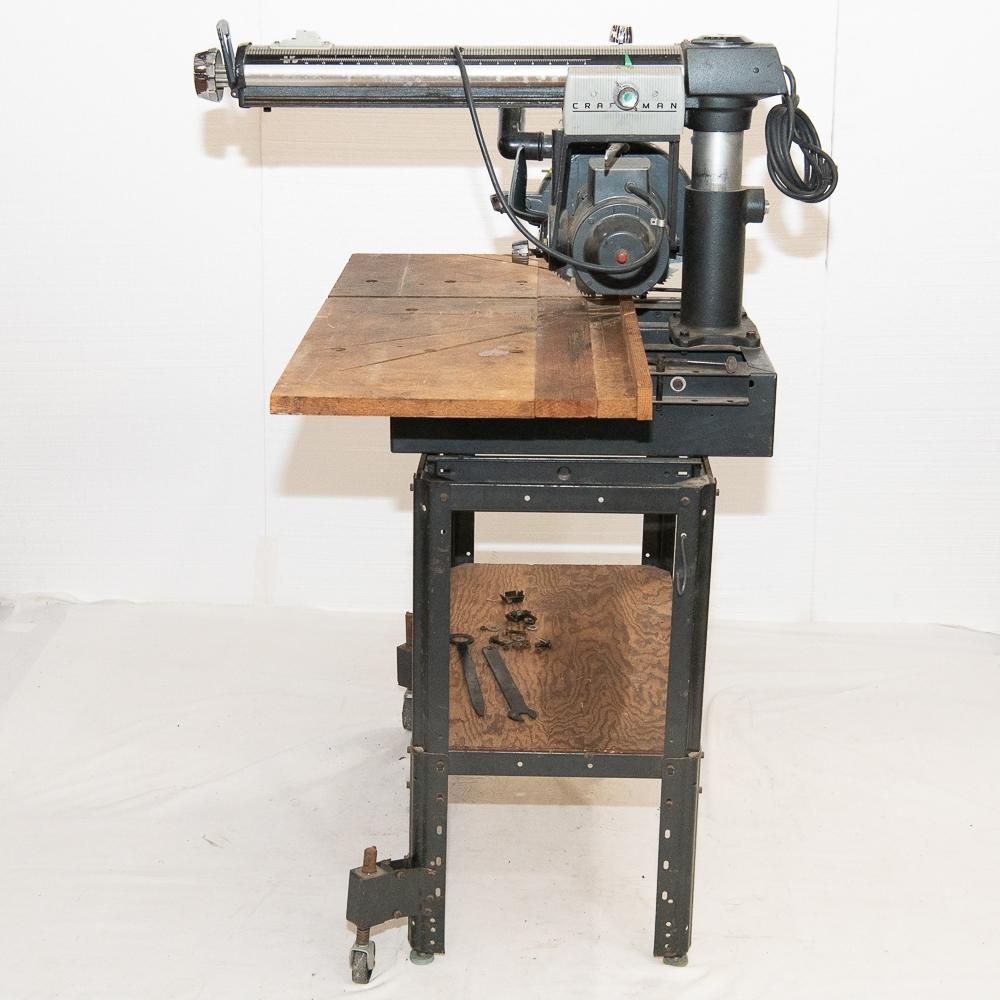 Vintage Craftsman Radial Arm Saw