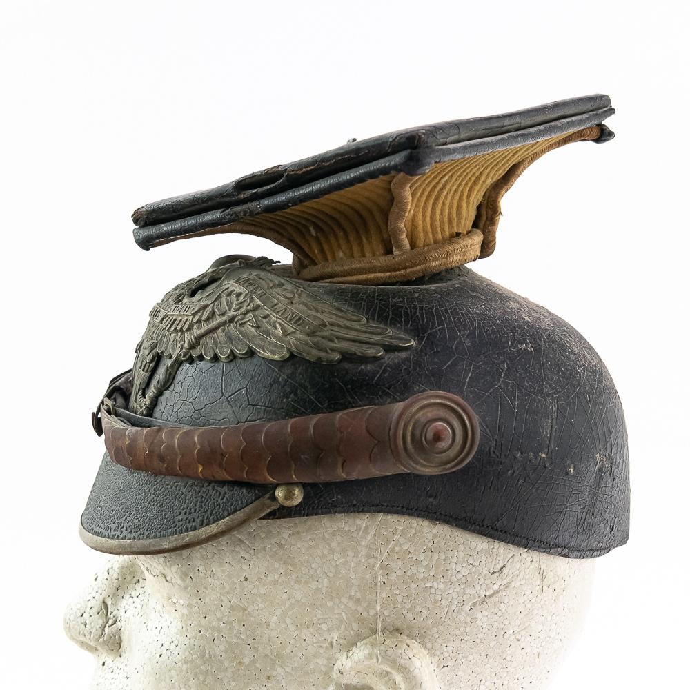 WWI German 7th Uhlan Officer Czapka Helmet