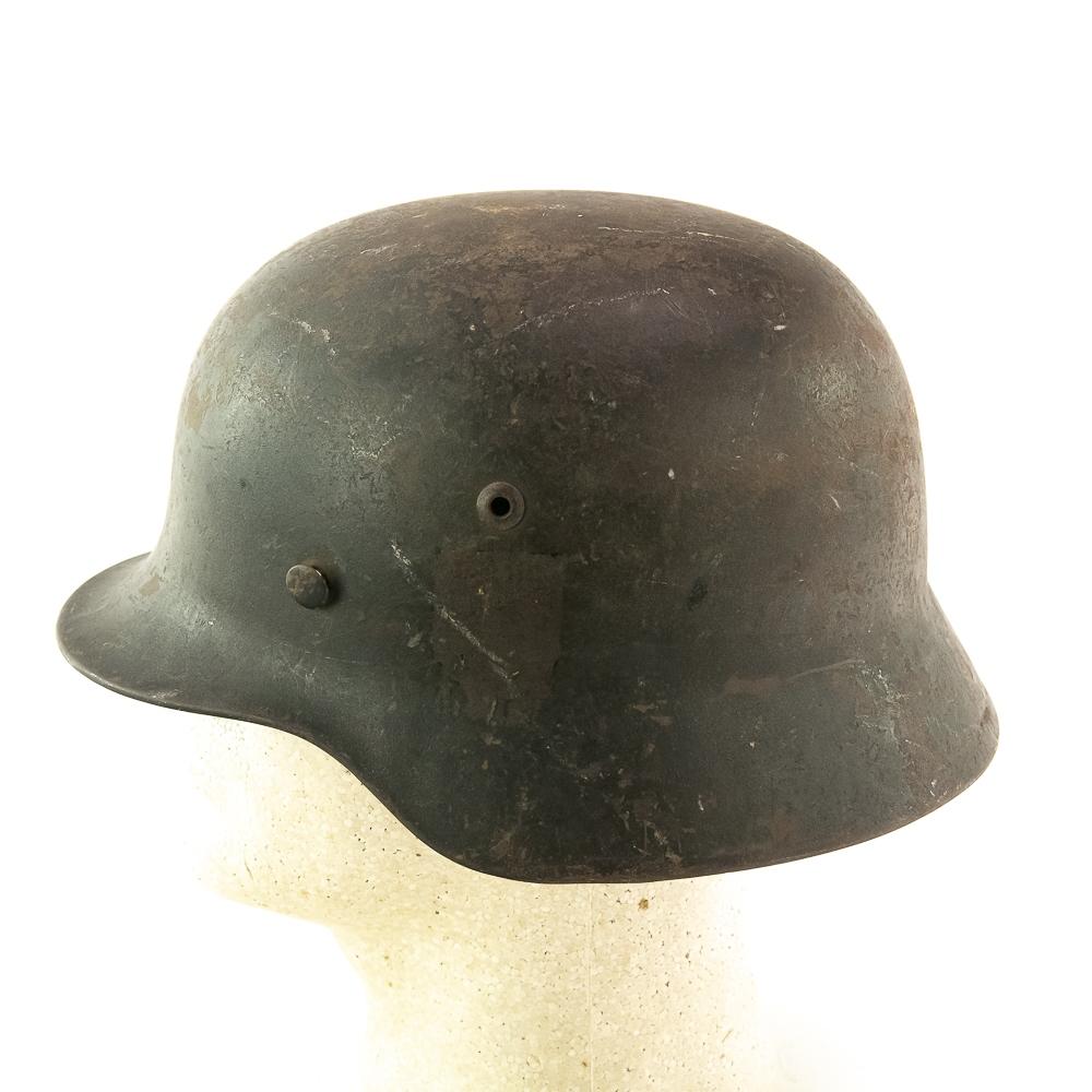 WWII German Army M35 Single Decal Helmet