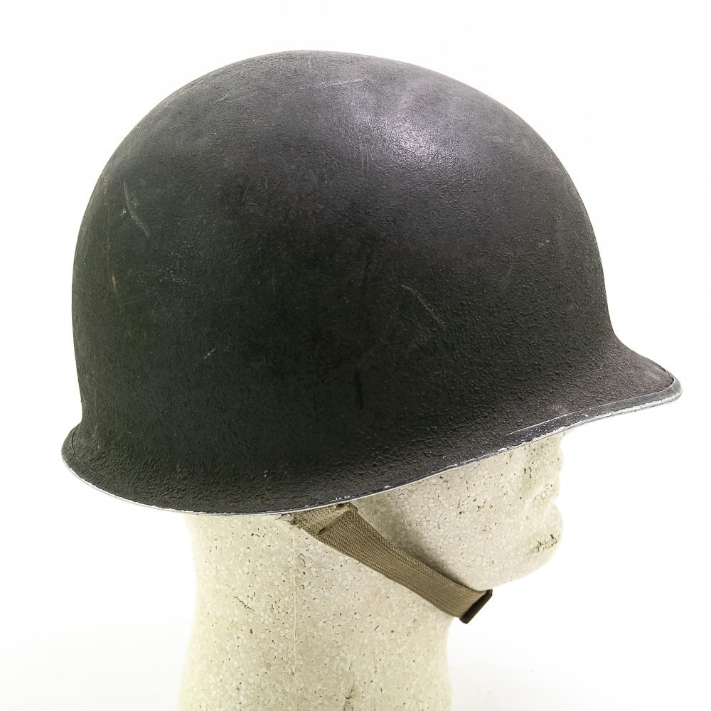 WWII US M1 Helmet Front Seam, Fixed Bale-33rd Div