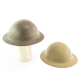 WWII British MKI Brodie Helmet Shell Lot