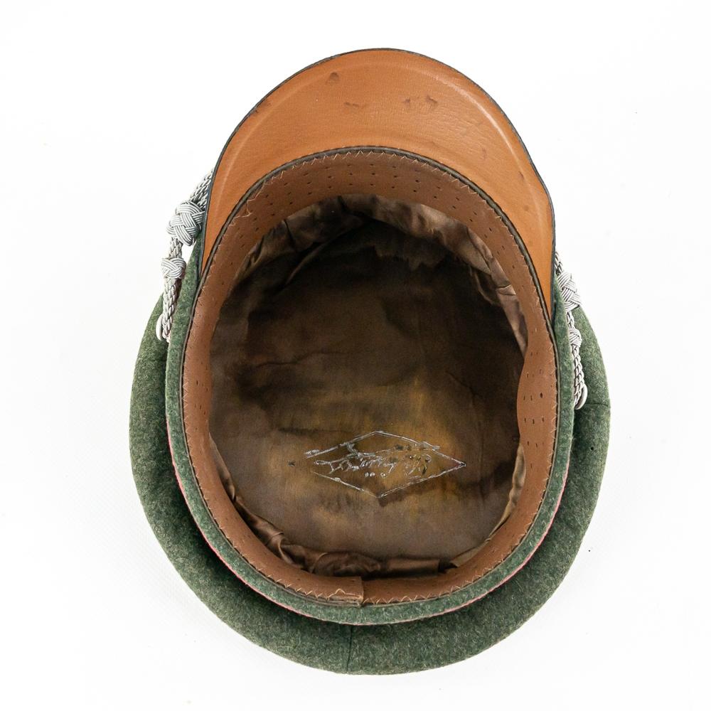 WWII German Army Panzer Officer Visor Hat