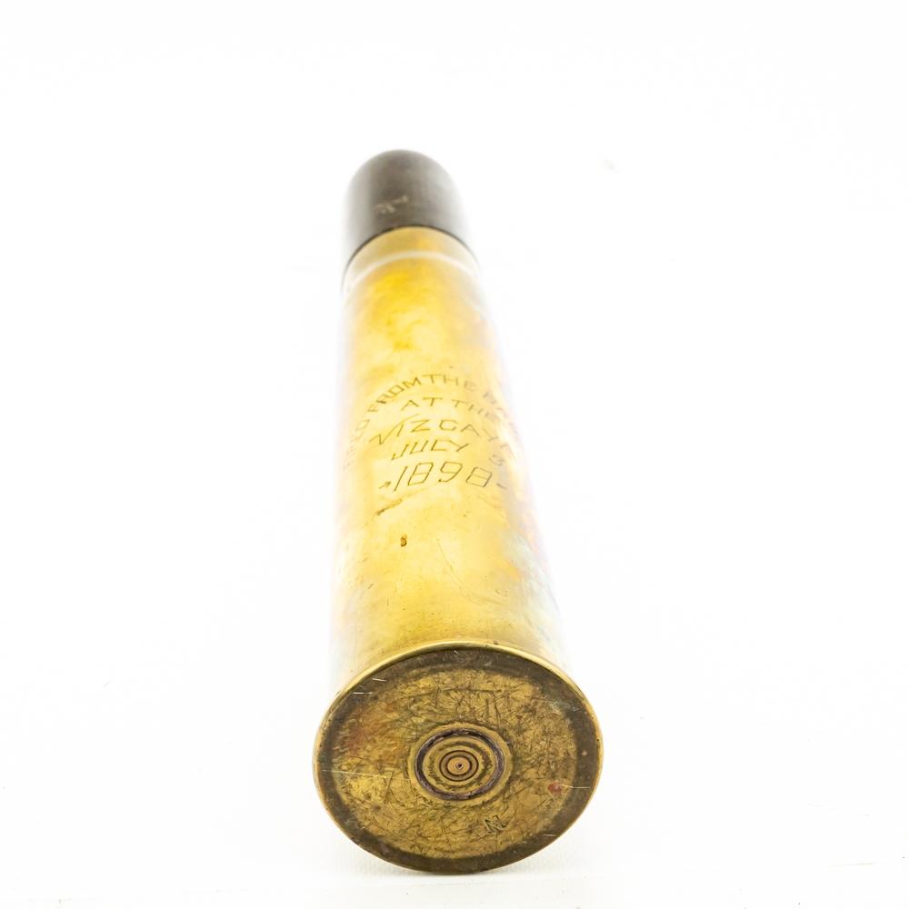 Spanish American War USS Brooklyn Fired Shell