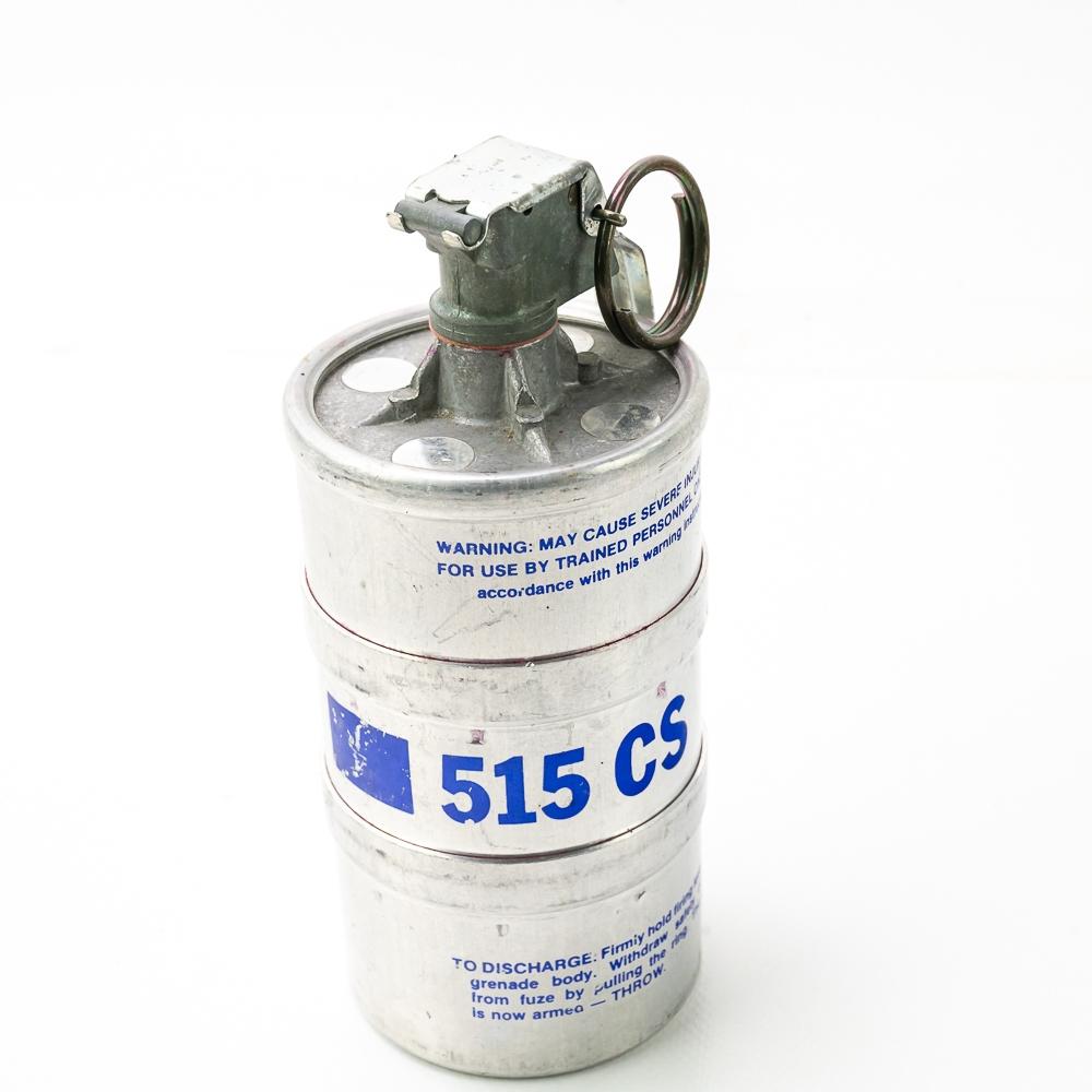 US Riot CS Control Gas Grenade Lot-Federal & Erie