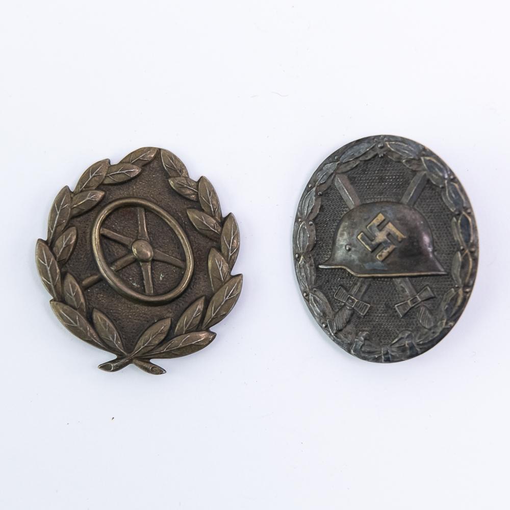 WWII German Medal Badge Lot-Eastern Front,DLR