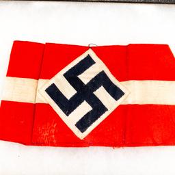WWII German Hitler Youth Armband W/ RZM Tag