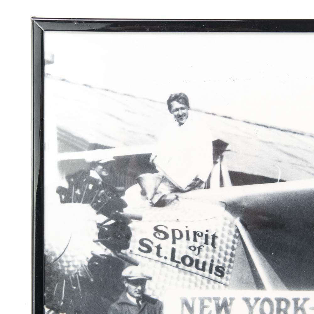 Charles Lindbergh New York - Paris Framed Print