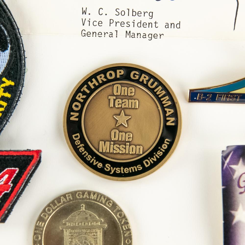 Rare Grumman/Boeing B-2 Employee Souvenirs