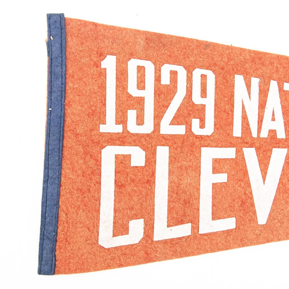 1929 National Air Races Cleveland Ohio Pennant