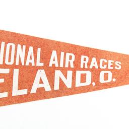 1929 National Air Races Cleveland Ohio Pennant