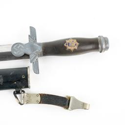 WWII German RLB Officer 1st Model Dagger-WKC