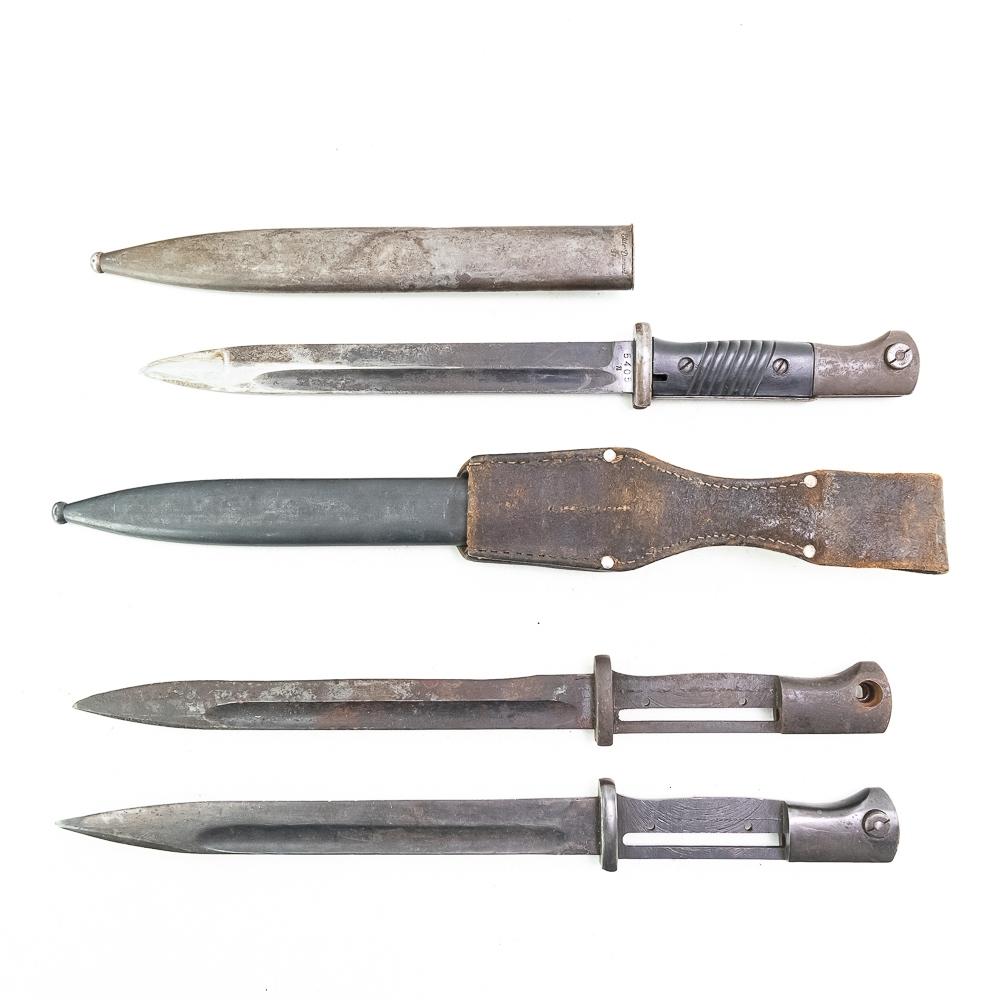 WWII German Bayonet Lot (4) ASW Jos Corts