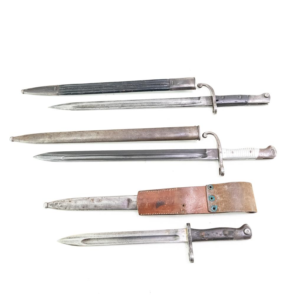 Chile Argentina Brazil Export Bayonet Lot (3)