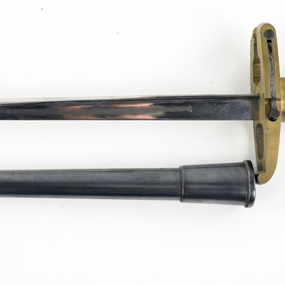 WWI British Webley Pistol Pritchard Bayonet