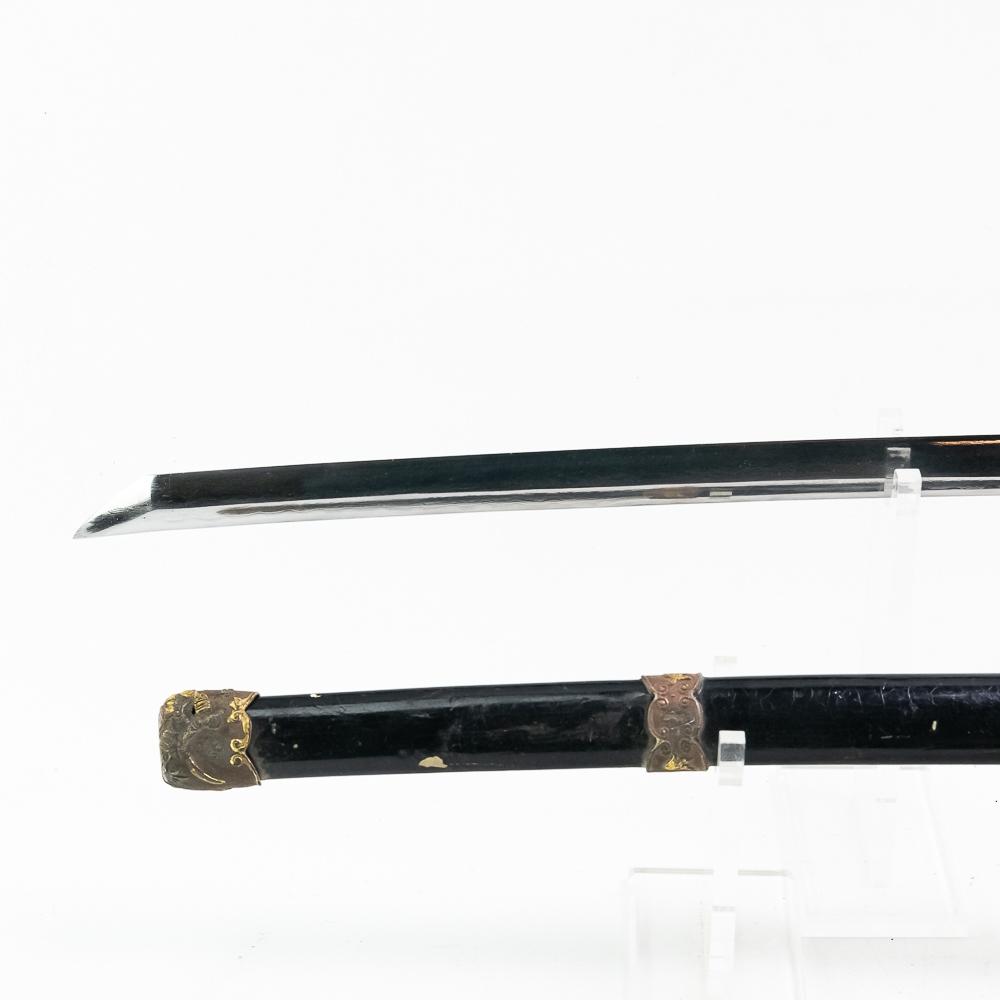 Old Modern Japanese Temple Samurai Katana Sword