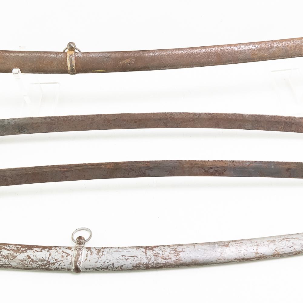 India Indian Talwar Sword Pair (2) Mid 20th Cen