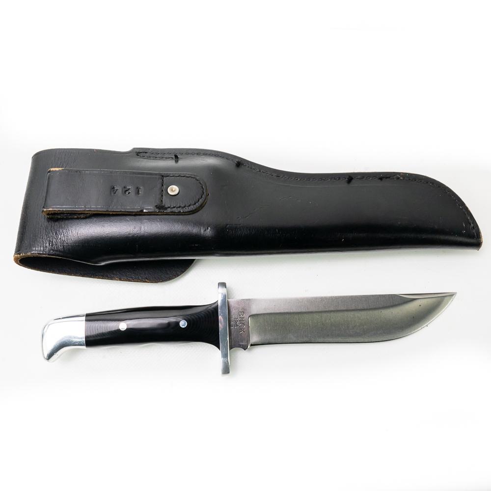 Vintage Buck 124 Frontiersman Hunting Knife-Unused