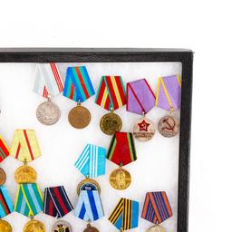 WWII To 1989 Soviet USSR Medal Award Lot (40)