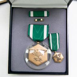 US Navy Coast Guard Cased Medal Lot-Navy Cross DSM