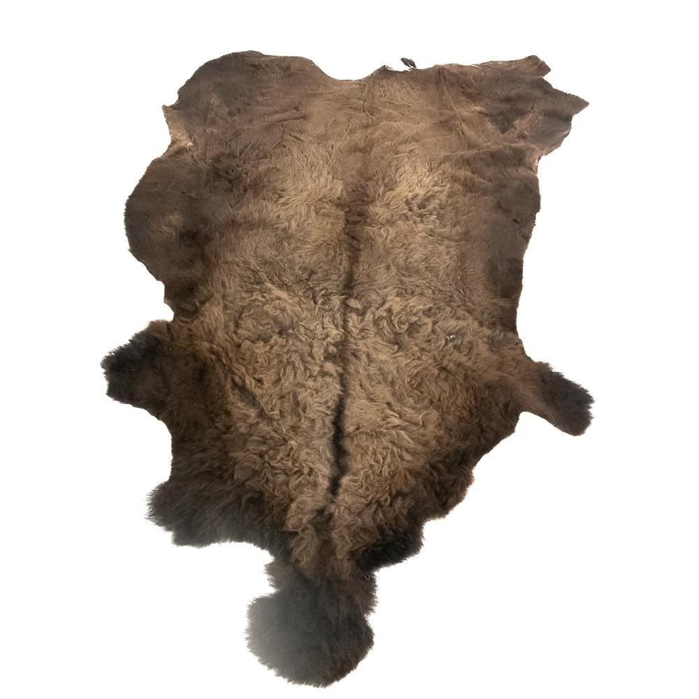 Winter American Buffalo Hide Throw/Blanket