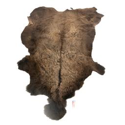 Winter American Buffalo Hide Throw/Blanket