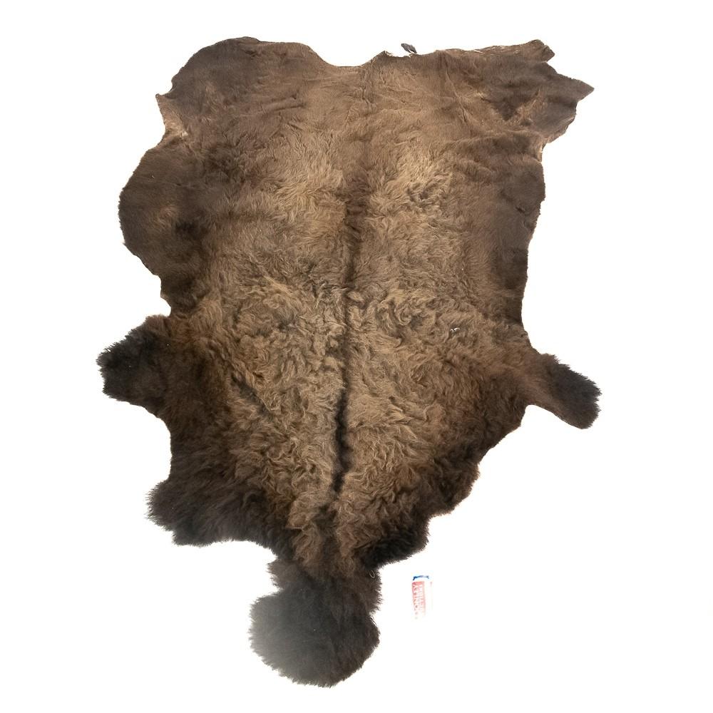 Winter American Buffalo Hide Throw/Blanket