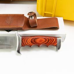Gun Cases Bowie Knife and NRA Cleaning Tote Crate