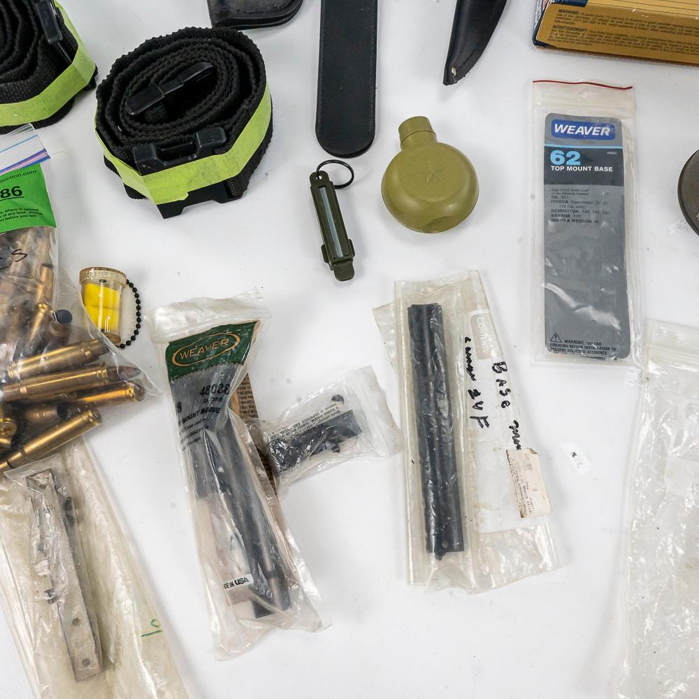 Scope Mounting and Gun Accessory Lot