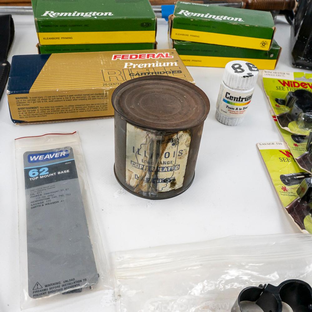 Scope Mounting and Gun Accessory Lot