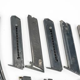 Multiple Small Pistol & .22cal Magazines