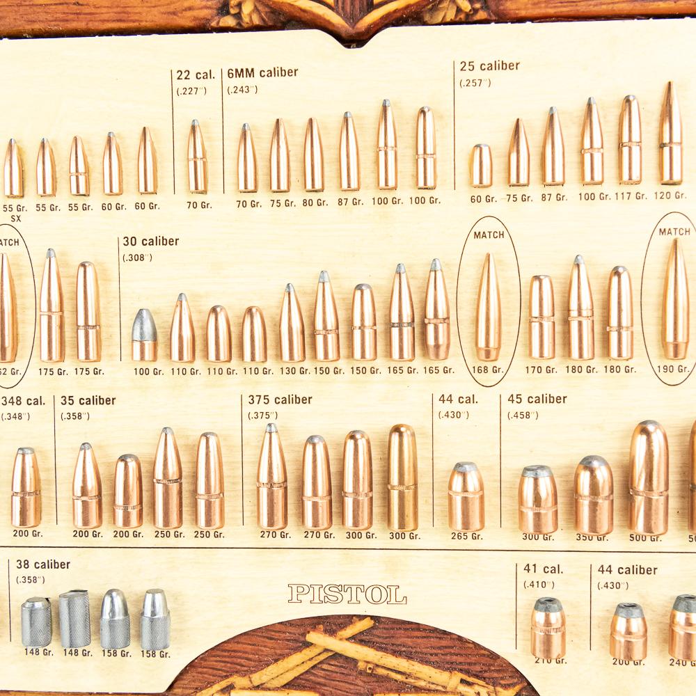 Hornady Bullet Board
