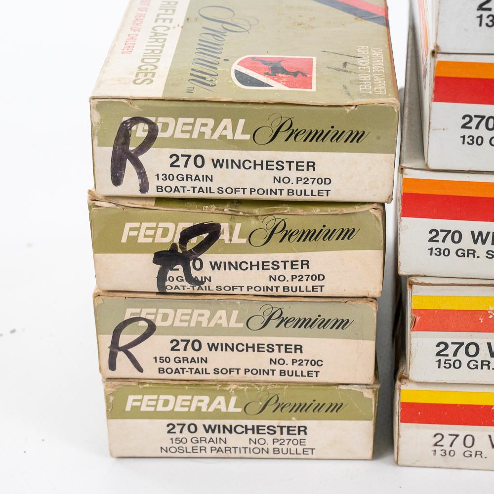 150+rds .270 Win Ammunition