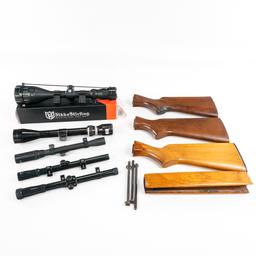 Shotgun Stocks & 5x Scopes
