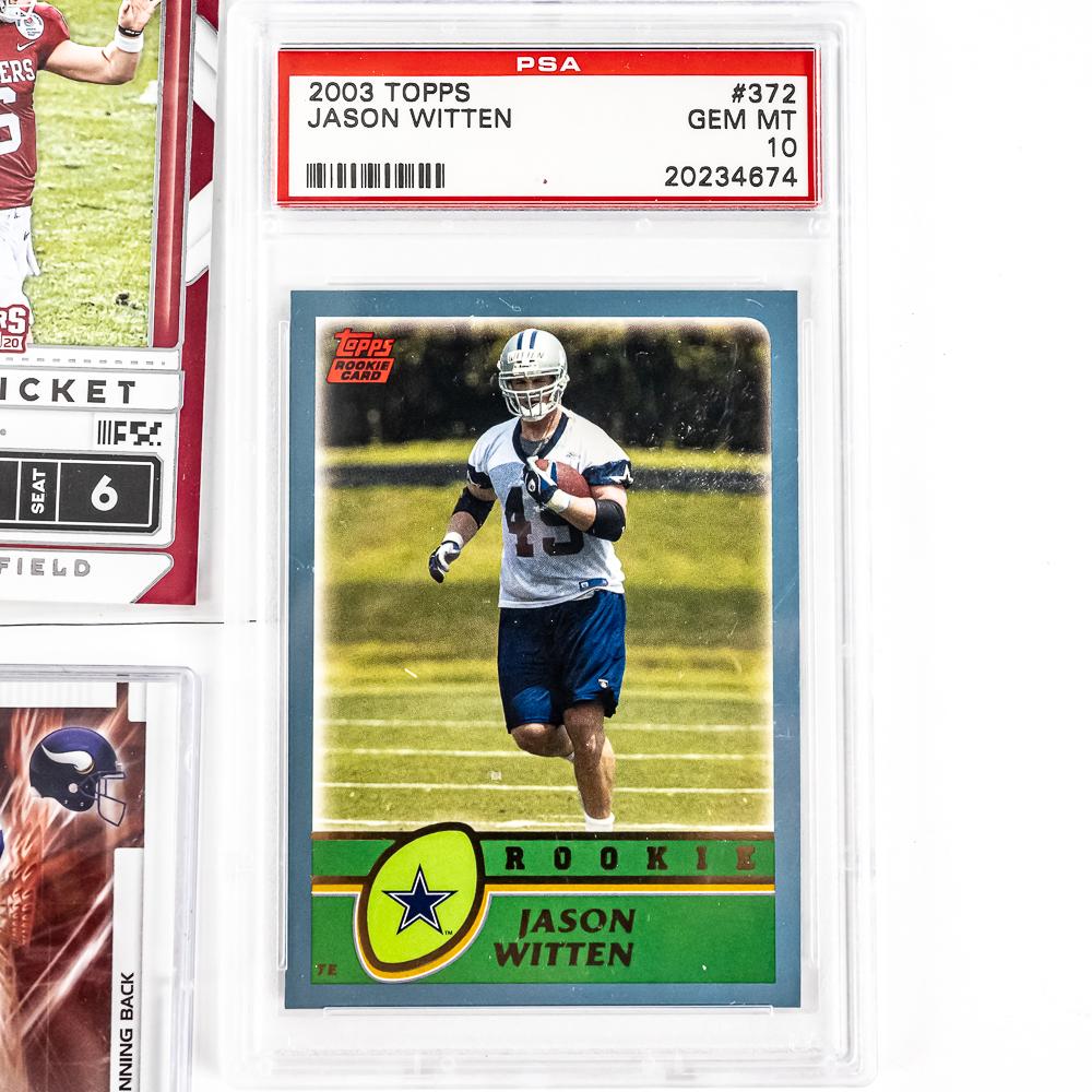 2003 Topps Jason Witten RC PSA GM MT 10 & More
