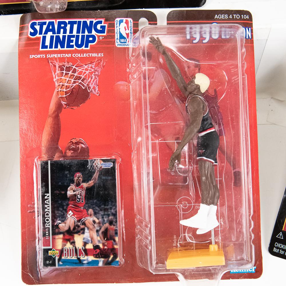 Jordan Then & Now Starting Lineups Stadium Club