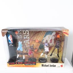 Jordan Then & Now Starting Lineups Stadium Club
