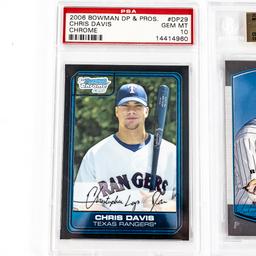 2005 Fleer Justin Verlander AUTO PSA 9 & More