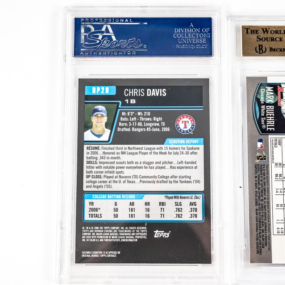 2005 Fleer Justin Verlander AUTO PSA 9 & More