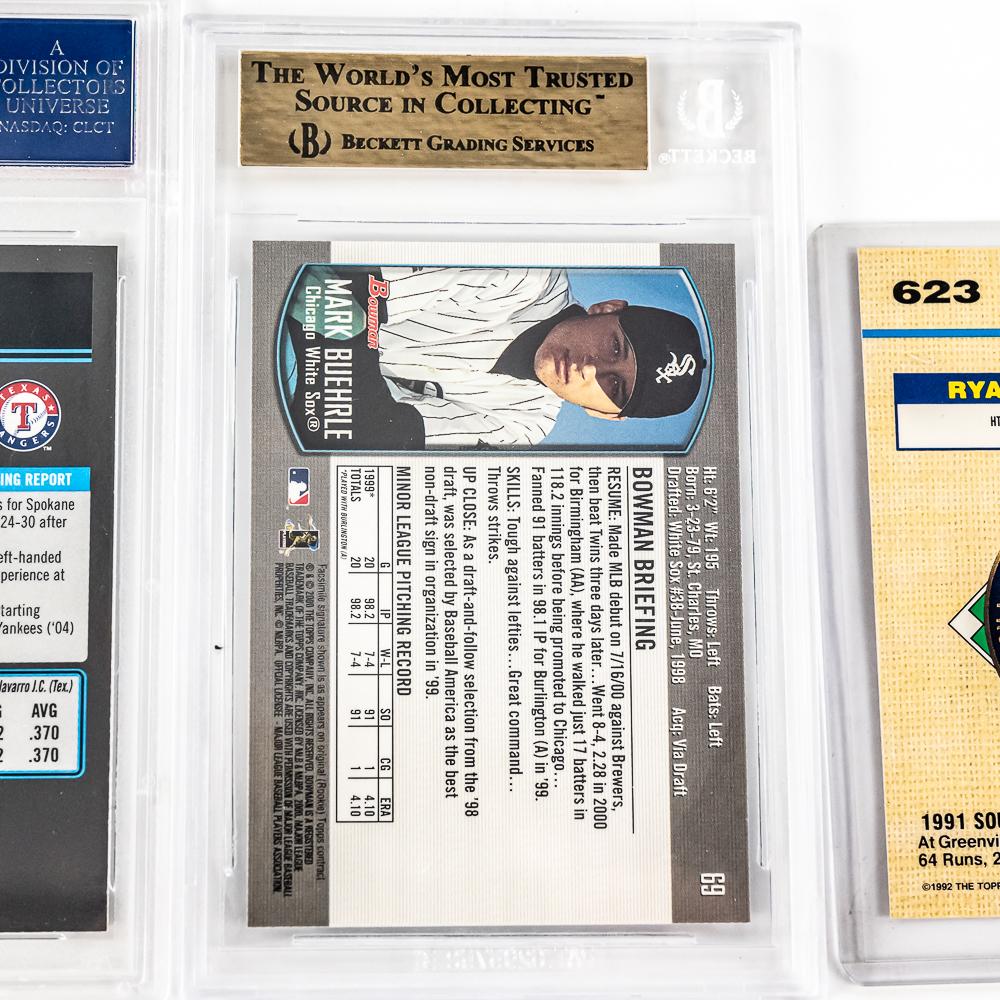 2005 Fleer Justin Verlander AUTO PSA 9 & More