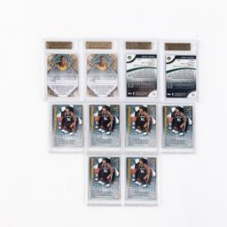 (4) 07-08 Kevin Durant SP & Refractor Beckett 9.5+