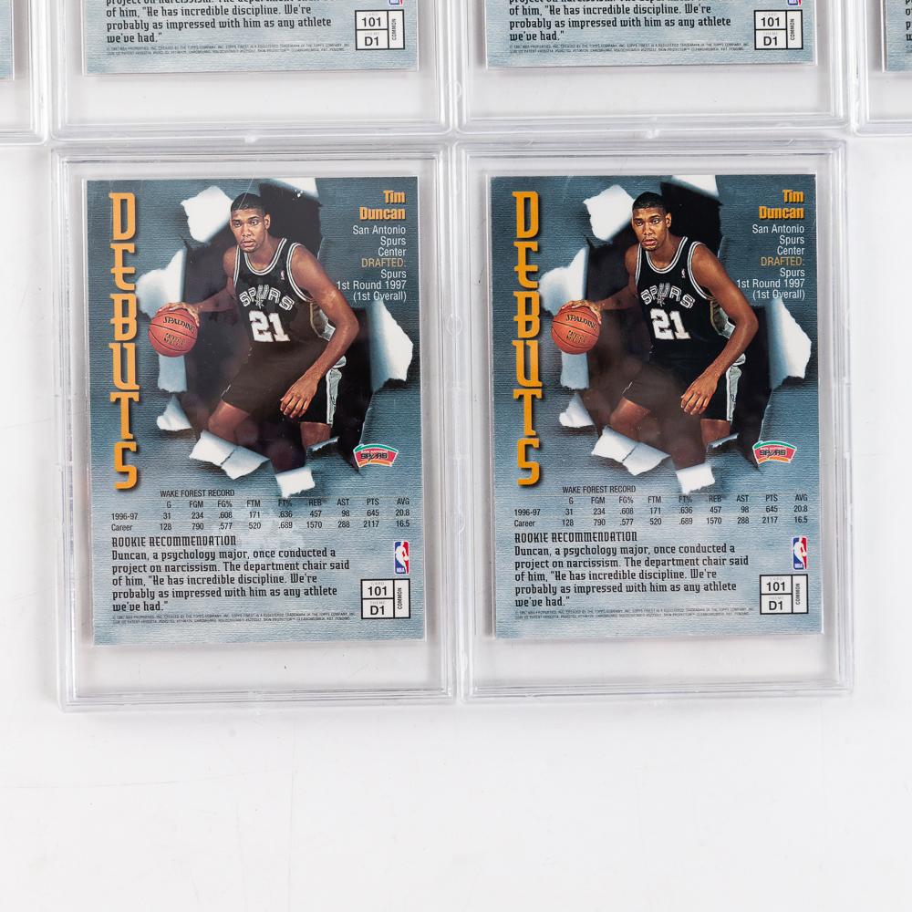 (4) 07-08 Kevin Durant SP & Refractor Beckett 9.5+