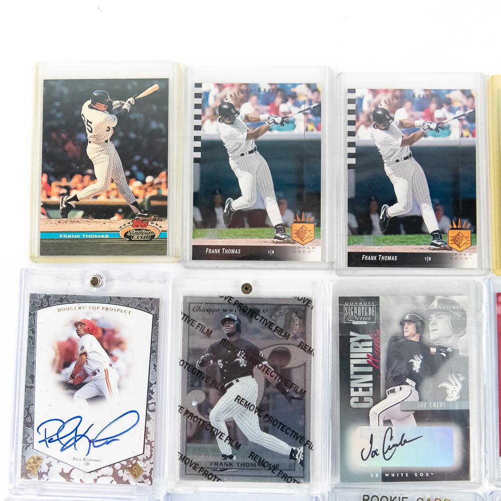 76 Topps #365 Fisk SGC 6.5 & White Sox RC Autos ++