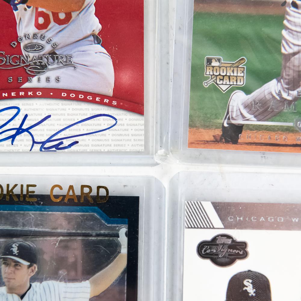 76 Topps #365 Fisk SGC 6.5 & White Sox RC Autos ++