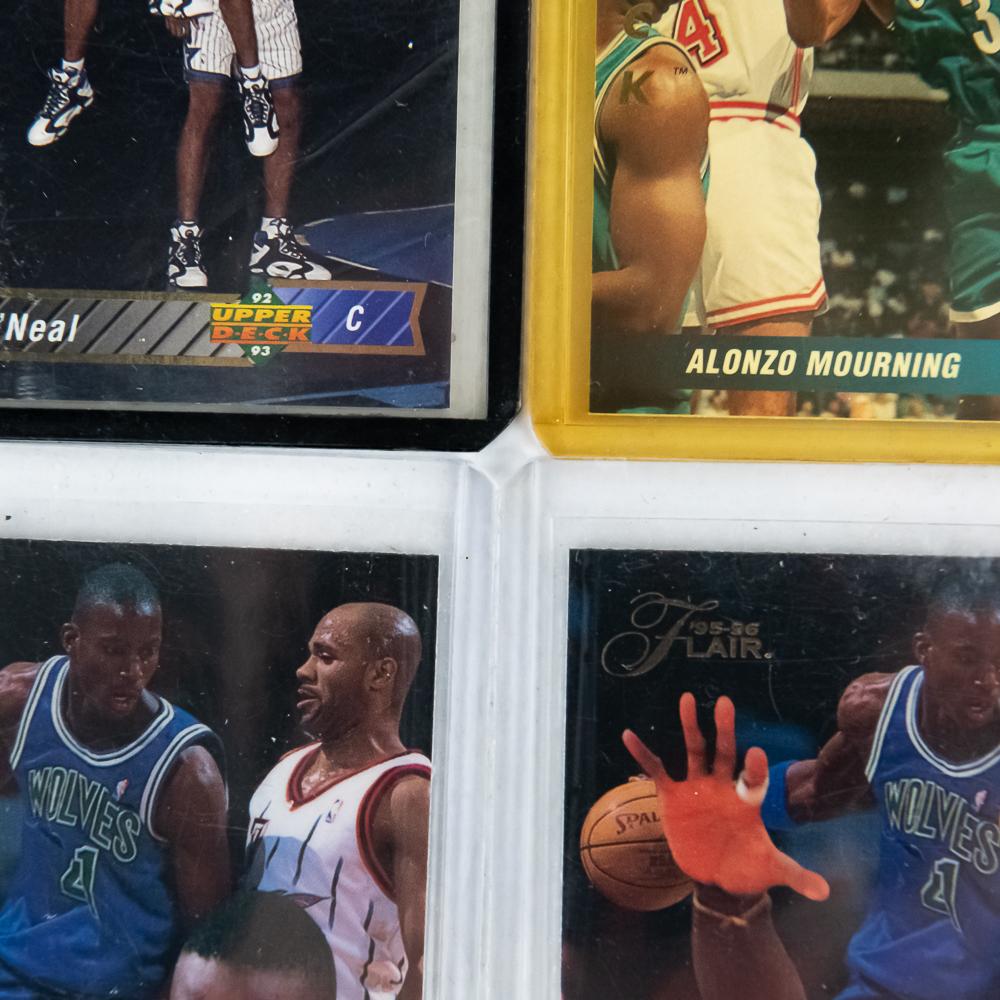 1995 Topps Finest Kevin Garnett w Coating PSA 9 ++